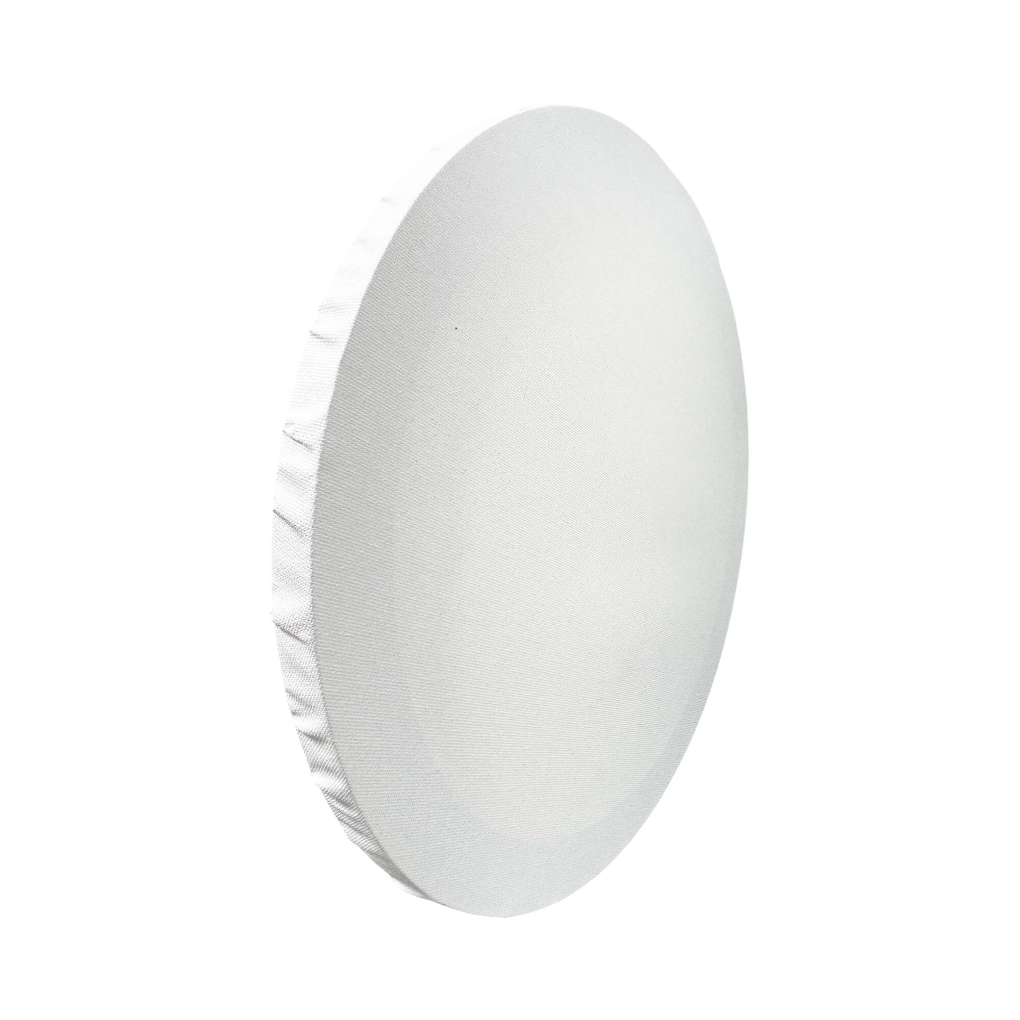 White Round Cotton Duck Canvas by Craft Smart
